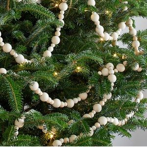 Beaded Christmas Tree Garland